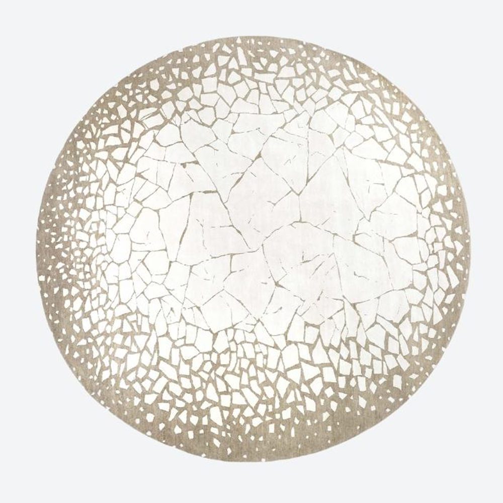 Egg Shell Rug Cream Atelier Février The Invisible Collection