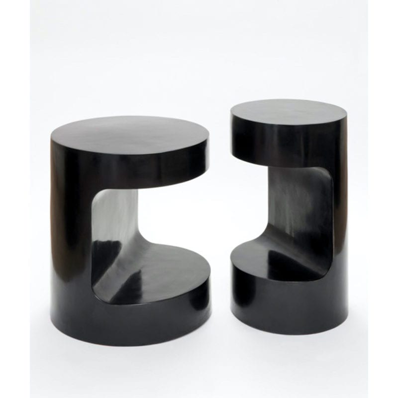 The Invisible Collection R12 Side Table Thierry Lemaire bronze
