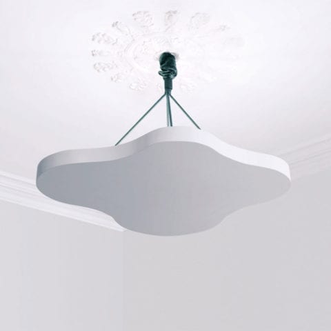 Encre Blanche Ceiling Lamp