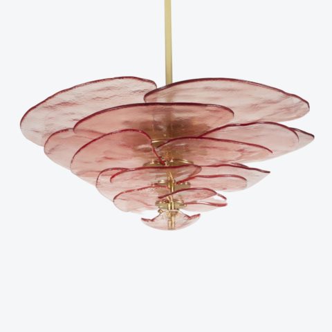 Lillypad Chandelier Pink