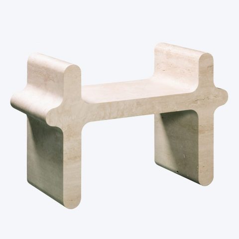 Chaise N°1 Ossicle Marbre