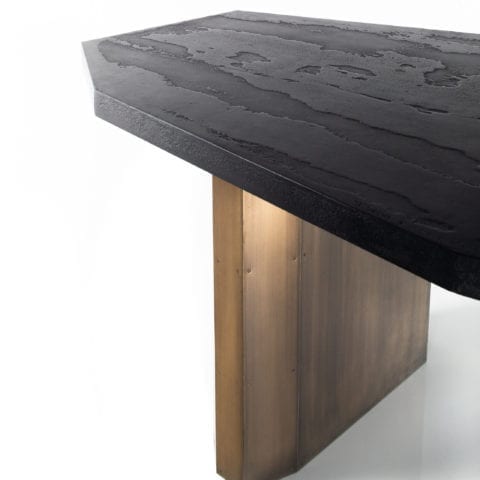 The Invisible Collection Pierre Bonnefille Table Polygone Carbone