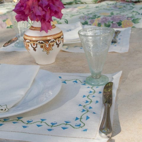Giza Flower Tablecloth / Placemat