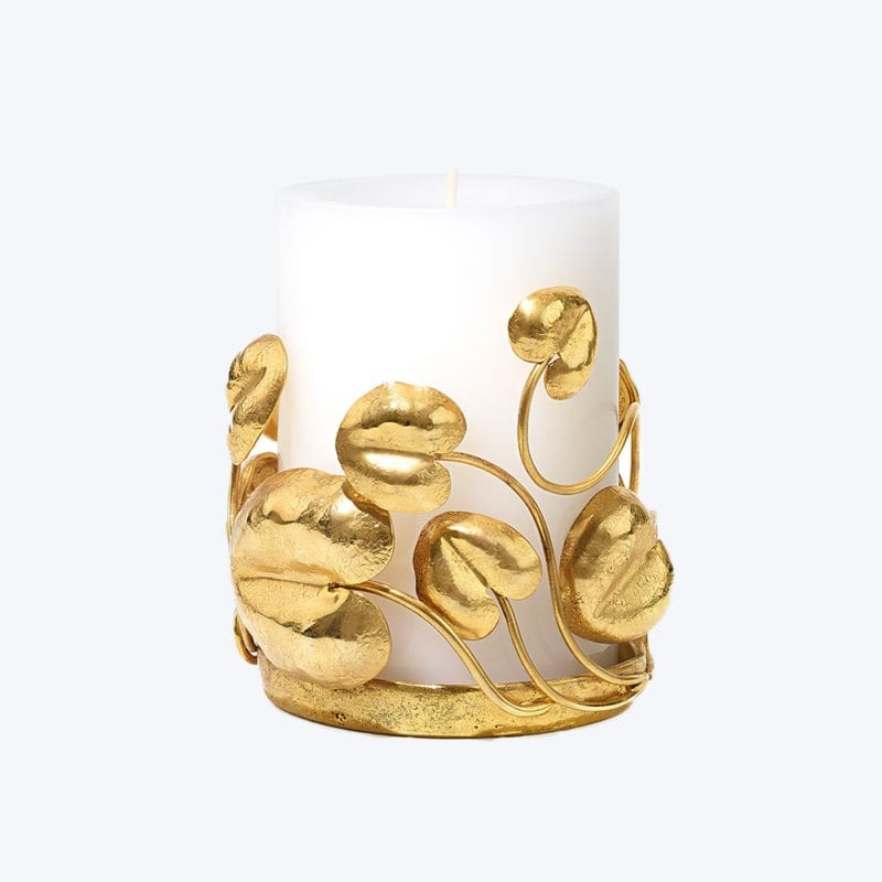 The Invisible Collection - Water Lily Candle Holder XL by Goossens Paris