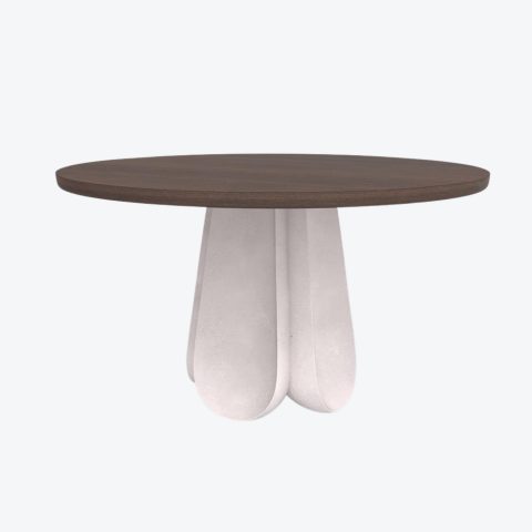 Dress Up Round Table Plaster