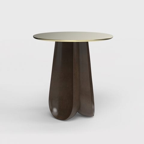 Dress Up Side Table Bronze