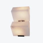 Double Sloping Block Wall Lamp