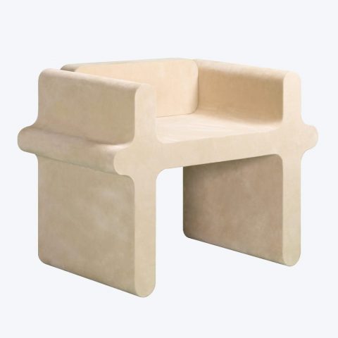Chaise N°2 Ossicle Cuir