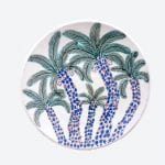 Cluster Of Palms Serving Plate