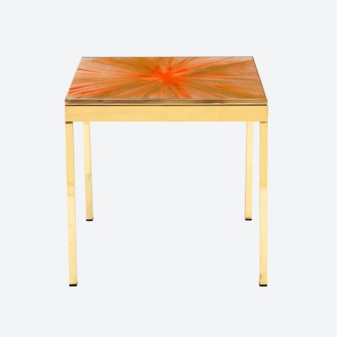 The Orange Rays Bedside Table