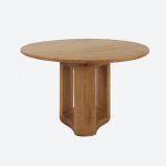 Deepah Circular Table Oak