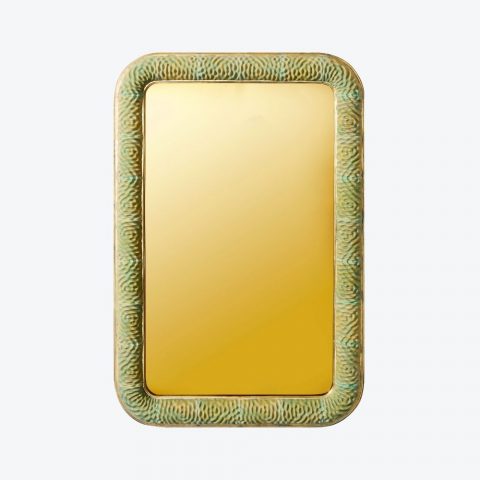 Miroir Rocaille Python Abysse