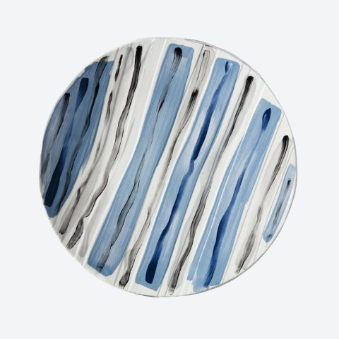 Light Blue Ceramic Plate